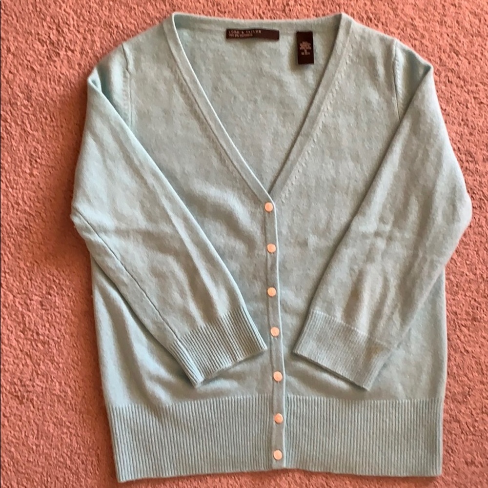Cashmere cardigan
